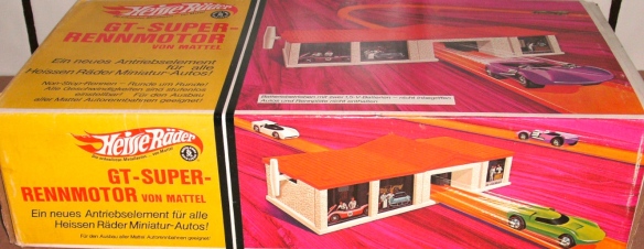 German Super-Charger: box art - side. Courtesy eBay.